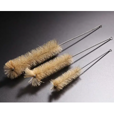 Test Tube Brush with radial tip 17cm total length (with a 8cm brush head)