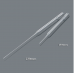 Pasteur Pipette 2ml; 150mm (Disposable; GLASS)