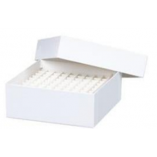 Mechanical Cryogenic Cardboard Freezer Boxes (2") with Dividers 100 Place (10x10), each